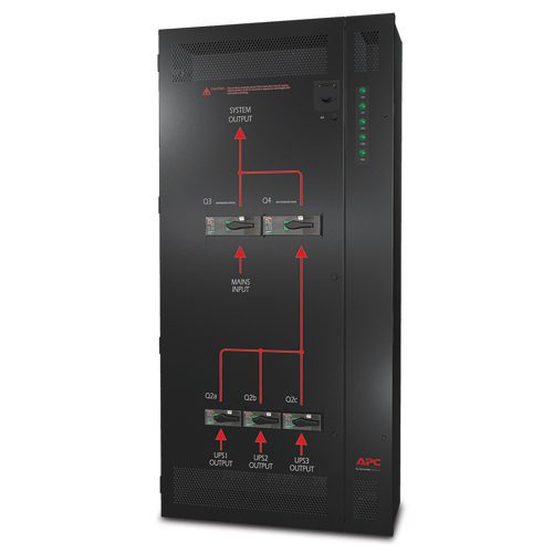 APC (SBPAR30K40H-WP) PARALLEL MAINTENANCE BYPASS PANEL, UP TO 3 UNITS 30-40KVA, 400V WALLM