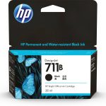 HP 711B Black DesignJet Ink Cartridge Print Head 3WX00A