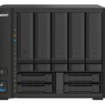 QNAP 9-bay Nas,al324 64-bit Quad-core 1.7ghz, 4gb Ddr4 Sodimm Ram (1 Ram Slot, Max 16gb), 5x 3.5″ And 4x 2.5″ Drive Slots, 2x 10gbe Sfp+ Lan, 2 Yr (TS-932PX-4G)
