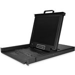 StarTech.com RKCONS1708K – Rack Console, 17" LCD, 8-Port KVM Switch