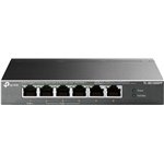 TP-Link TL-SG1006PP – Network Switch, 6-Port Gigabit, PoE+