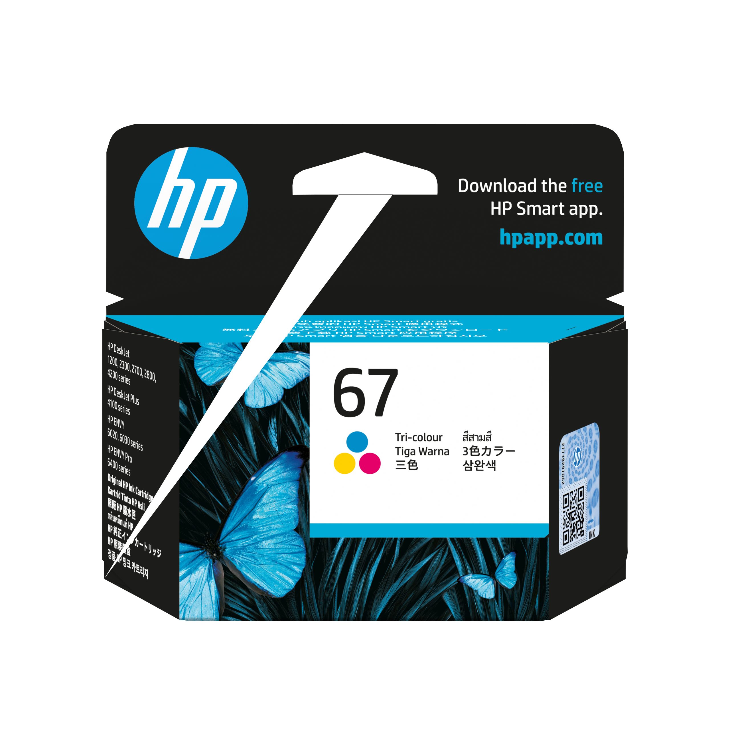 67 TRI-COLOR ORIGINAL INK CARTRIDGE