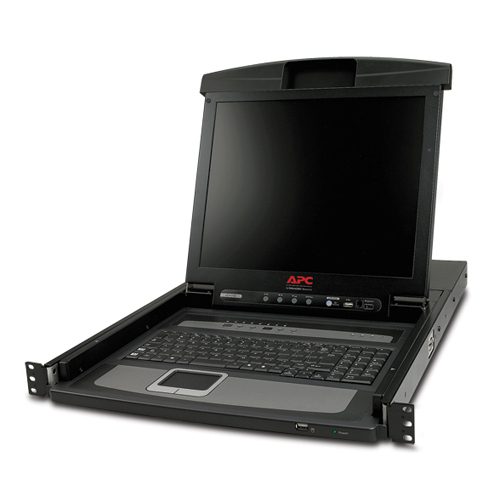 17IN Rack LCD Console with Integrated 8