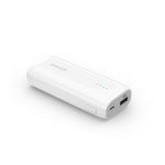ANKER ASTRO E1 5200MAH POWER BANK - USB-A AND MICRO USB PORTWHITE
