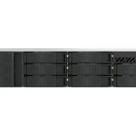 QNAP TS-855eU-8G, 2U short-depth rackmount NAS with 8-core computing power, Intel ® Atom® C5125 8-core processor, 2.8GHz, 8 GB SODIMM DDR4 (1x 8 GB), 2 Yrs WT