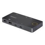 2-PORT USB-C KVM SWITCH PD PASS-THROUGH