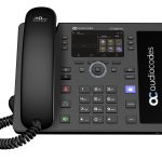 AUDIOCODES TEAMS C435HD-R IP POE PHONE, 4.3" LCD, BLACK WITHEXT PSU