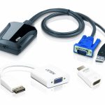 Aten Laptop Usb Kvm Console Crash Cartridge Adapter It Kit (CV211CP-AT)