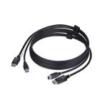 1.8m DisplayPort and USB 5Gbps KVM Cable