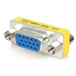 SLIMLINE VGA HD15 GENDER CHANGER - F-F