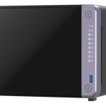 QNAP TS-632X-4G 6-Bay NAS,Alpine AL-524 QC 2.0GHz,4GB RAM(up to 16GB),4x 3.5" SATA,2x10GbE SFP+, 2x 2.5GbE RJ45,1x PCIe Gen3, Support USB One-Touch Copy, 2Y