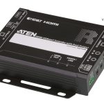 Aten Hdmi Hdbaset Receiver With Dual 4k Output, One Local Hdmi Output, Supports Up To 4k@70m (cat 5e/6) And 100m (cat 6a), Extends Rs232 And Ir (VE814AR-ATA-U)