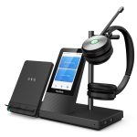 YEALINK DECT WIRELESS (WH66) UC DUAL HEADSET , 4" TOUCH SCREEN BASE , SPEAKERPHONE