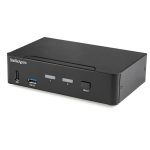 StarTech.com Kvm Switch – 2 Port – Dp 4k60 – Usb 3.0 (SV231DPU34K)
