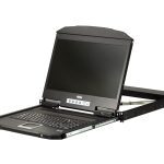 Aten Rackmount Single Rail Lcd Console Hdmi Usb W/ 18.5′ Lcd Display, 1x Custom Kvm Cable Included, 1920×1080@60hz Display, Led Illumination (CL3700NW-ATA-AU)