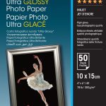 EPSON PHOTO PAPER ULTRA GLOSSY 4X6 300GSM 50 SHEET