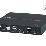 Aten Dual Hdmi Usb Kvm Console Station For Selected Aten Knxxxx Kvm Over Ip Series, Supports Full Hd With Small Form Factor Design For 0u Rack Space (KA8288-AX-U)