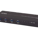 Aten Industrial Peripheral Switch 4×4 Usb 3.1 Gen1, 4x Devices, 4x Usb 3.1 Gen1 Ports, Remote Port Selector, Supports Rs-422/rs485 Remote Controller (US3344I-AT)