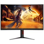 AOC 27' 2K Curved 0.5ms 180Hz, 2560x 1440 Adaptive Sync, HDMI 2.0 × 1,DisplayPort 1.4 × 1, Gaming Monitor (LS)