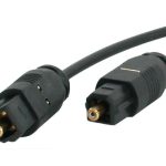 StarTech.com 6 ft Thin Toslink – Digital Audio Cable, 1.8 m, Fibre Optic