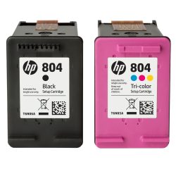 HP 804 Black Original Ink Cartridge T6N10AA