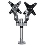 StarTech.com ARMDUALPS – Dual Monitor Mount, Adjustable Arm, Black