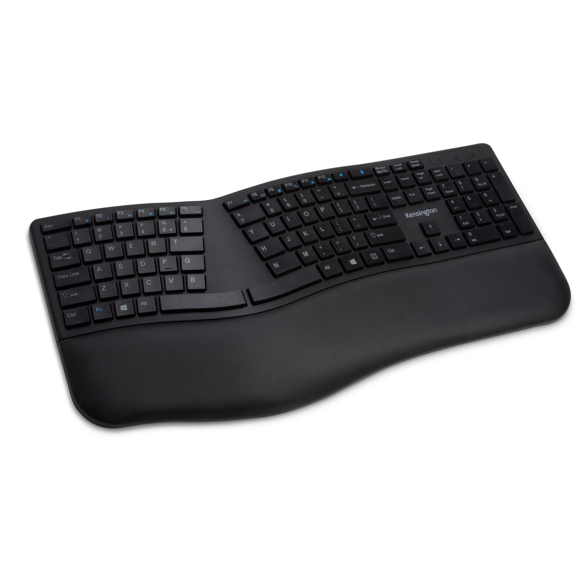 PRO FIT ERGONOMIC WLESS KEYBOARD - BLACK