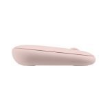 LOGITECH M350 PEBBLE WIRELESS MOUSE,2.4GHZ NANO RECEIVER,BT,ROSE,1YR WTY