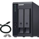 QNAP TR-002, 2-BAY DAS EXPANSION UNIT (NO DISK), SATA USB-C(1), TWR, 2 Yrs WTY