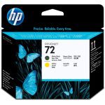 HP 72 MATTE BLACK AND YELLOW PRINTHEAD - 790/1300/2300/1200