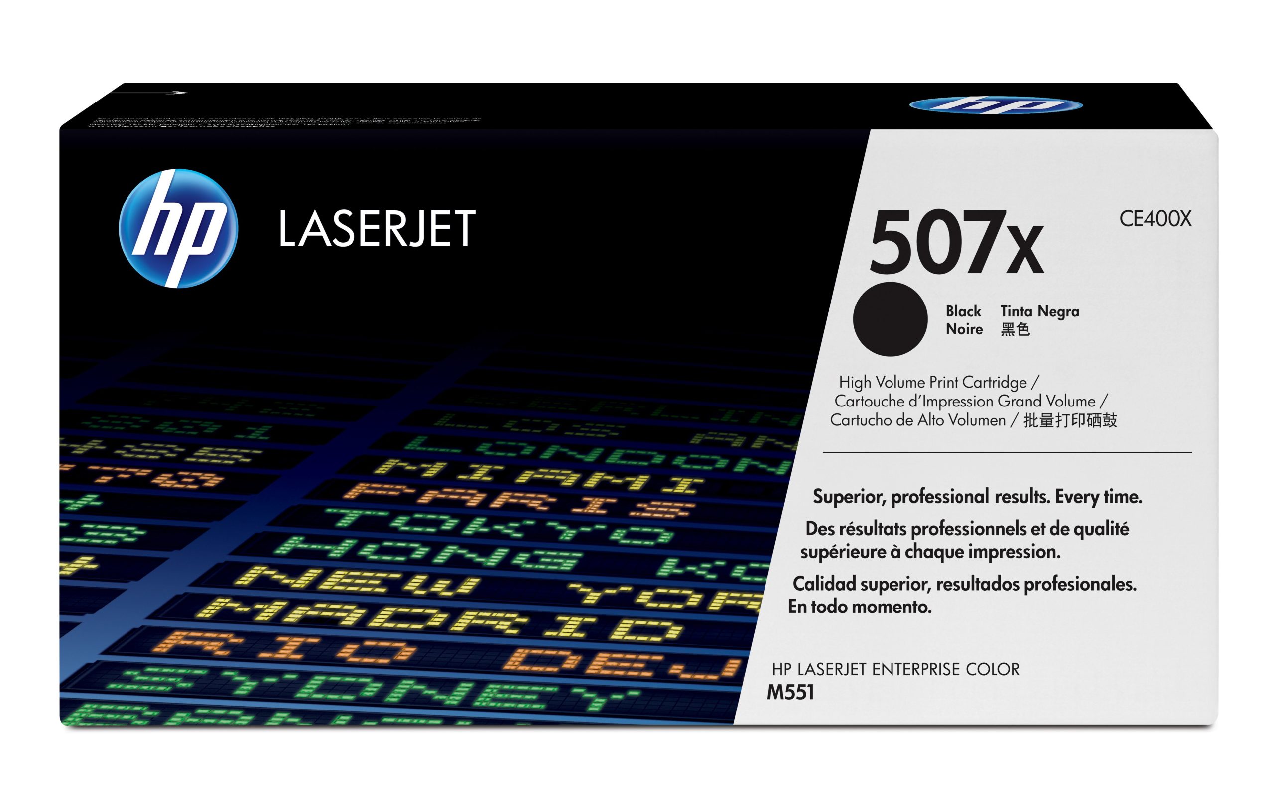 507X BLACK HY LJ TONER CART CE400X