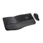 Kensington Pro Fit Ergo Wless Keyboard + Mouse -black (K75406US)
