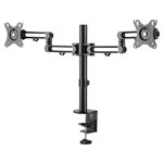 StarTech.com ARMDUAL3 – Dual Monitor Mount, Adjustable Arm, Aluminium