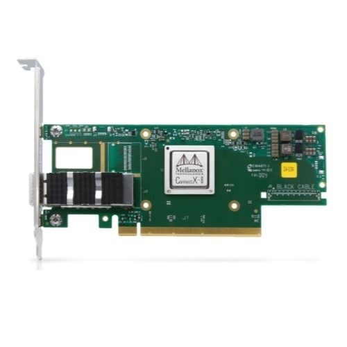 DELL MELLANOX CONNECTX-6 SINGLE PORT HDR100 QSFP56 INFINIBAND ADAPTER, PCIE FULL HEIGHT CU
