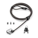 KENSINGTON CLICKSAFE 2.0 KEYED NOTEBOOK LOCK, UNIVERSAL LOCKSLOTS - TBAR/N17/NANOSAVER