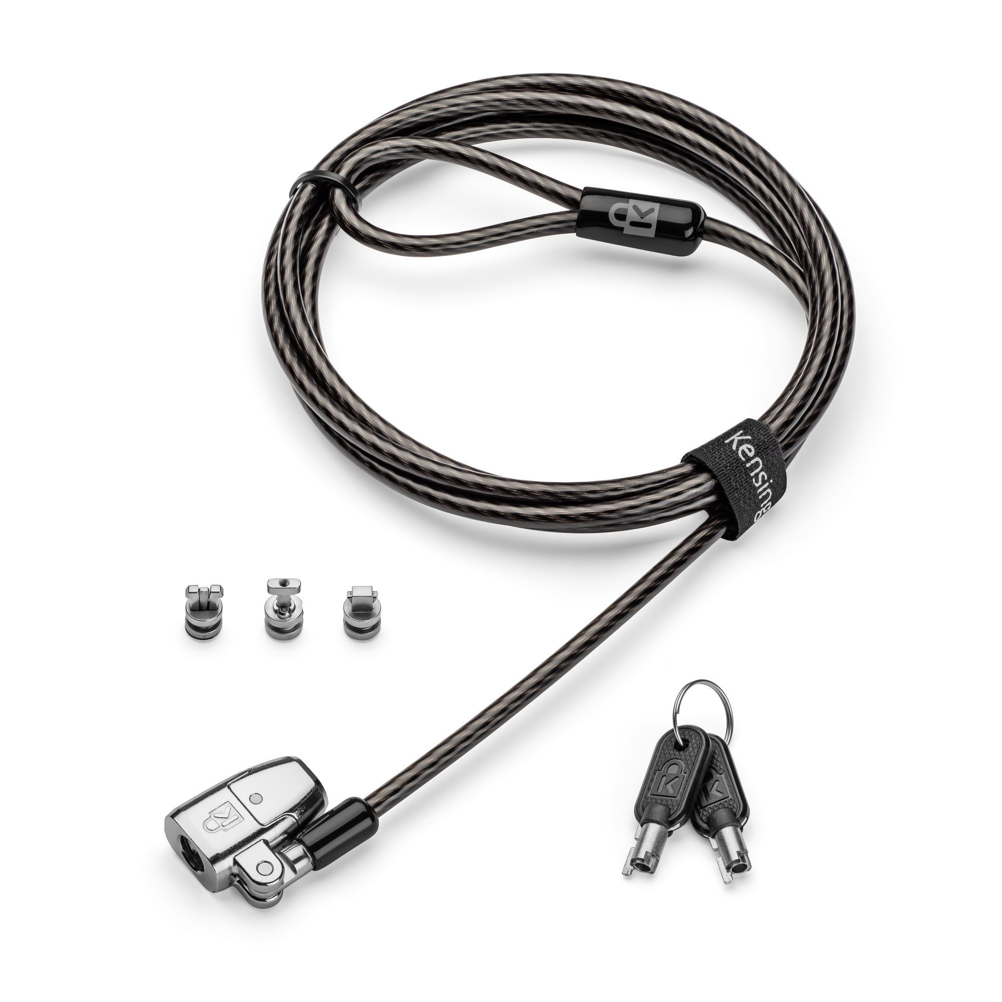 KENSINGTON CLICKSAFE 2.0 KEYED NOTEBOOK LOCK, UNIVERSAL LOCKSLOTS - TBAR/N17/NANOSAVER