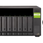 QNAP TL-D800C 8-bay desktop USB-C 3.1 Gen2 10Gbps JBOD expansion unit with a 1-meter USB-C to USB-A 3.1 Gen2 cable./2 Years WTY