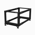 StarTech.com 8u 19in Open Frame Server Rack Adj Depth (4POSTRACK8U)