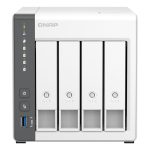 QNAP TS-433-4G 4 Bay NAS 64-bit ARM 4-core Cortex-A55 2.0GHz, 4GB On Board, Mali-G52 GPU, 2.5G Ethernet, WOL, 2*USB2, 1*USB3.2 Gen1