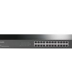 TP-Link 24-port 10/100mbps Rackmount Unmanaged Switch Energy-efficient Supports Mac 19-inch Rack-mountable Steel Case 4.8 Gbps Switching Cap (TL-SF1024)