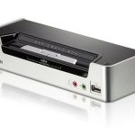 Aten Desktop Kvmp Switch 2 Port Single Display Hdmi W/ Dolby Hd Audio, 2x Custom Kvm Cables Included, 2x Usb Port, Selection Via Front Panel (CS1792-AT-U)