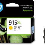 HP 915XL High Yield Yellow Original Ink Cartridge 3YM21AA