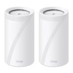 TP-Link Be22000 Tri-band Whole Home Mesh Wi-fi 7 System (wifi7), 1376 Mbps At 2.4 Ghz + 8640 Mbps At 5 Ghz + 11520 Mbps At 6 Ghz (DECO BE85(2-PACK))