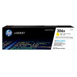 HP 206X High Yield Yellow LaserJet Toner Cartridge W2112X