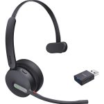 YEALINK BLUETOOTH DECT (WH64) UC MONO HYBRID HEADSET, WDD60 DECT DONGLE, NO BASE STATION