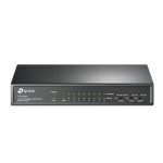 TP-Link 9-port 10/100mbps Desktop Switch With 8-port Poe+, Up To 65w For 8 Poe Ports, Up To 30w For Each Poe Port (TL-SF1009P)