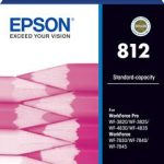 EPSON 812 STD DURABRITE ULTRA MAGENTA INK - WF-3820,WF-3825,WF-4830,WF-4835,WF-7830,WF-784
