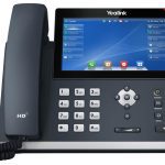 YEALINK (SIP-T48U) GIGABIT IP PHONE WITH HANDSET, 7" LCD SCREEN