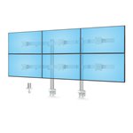 StarTech.com 6-Monitor Arm – Adjustable Mount, Aluminium, Multi-Display