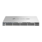 TP-LINK OMADA PRO 48-PORT MANAGED 2.5G L3 SWITCH, 2.5G(48), 25G SFP28(6), 1U, 5YR